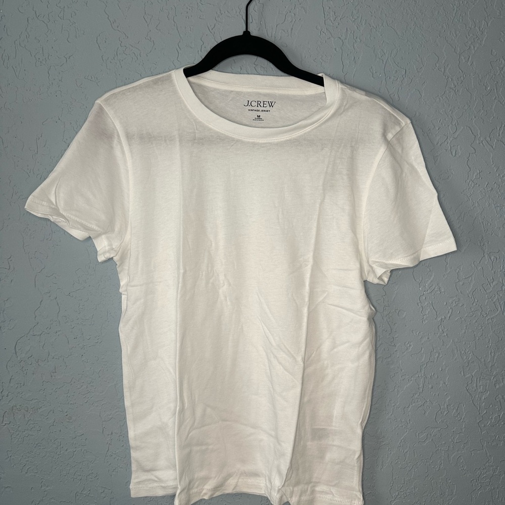 J. Crew Women's Soft White Vintage Jersey Tee